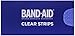 Band-Aid Adhesive Bandages, Clear, 3/4-inch Wide, 30 ct