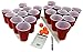 Perfect Life Ideas 30 Pc Beer Pong Set Cool Fun Beer Drinking Party Game to Play for Adults College Students - Includes Cups, Balls, Game Anti Skid Mat More