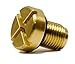 Brass Upgrade Coolant Reservoir Expansion Tank Bleeder Screw for BMW & Mini Cooper Replaces Plastic OEM