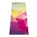 Geo Hot Yoga Towel. Eco-friendly, Lightweight, Insanely Absorbent, Non-slip, Microfiber, Dries in Minutes. Ideal for Bikram, Hot Yoga/Pilates. Machine Washable. Printed w/ Water Based Inks.