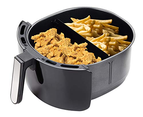GoWISE USA 8-in-1 Digital Air Fryer with Recipe Book, 7.0-Qt, Black