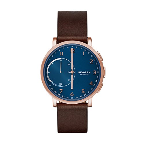 Skagen Reloj Unisex de Analogico con Correa en Cuero SKT1103 - Imagen 8