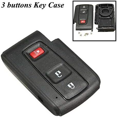 for Toyota Prius Fob 2004-2009 2/3 Buttons Car Smart Remote Flip Entry Keyless Key Case Shell Cover Fob