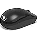 SHHHMOUSE – Wireless Silent Optical Mouse with USB Receiver and Batteries – Cordless, Portable, Quiet Click Mouse for PC, Laptop, Chromebook, Computer