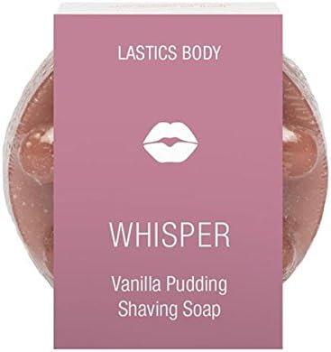 Lastics Body Whisper Vanilla Pudding 3-in-1 Shave - Wash - Massage Shaving Soap