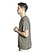 ForeverSilk Men's Pure Silk Knitted Crew Neck T Shirts TEE