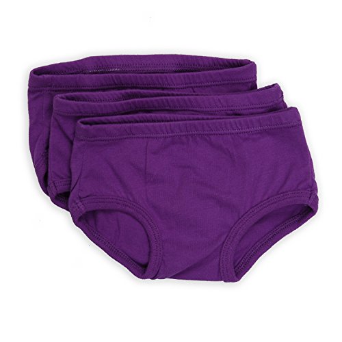 Tiny Undies Unisex Baby Underwear 3 Pack (18 Months, BlackBerry Purple) - Thumbnail 4