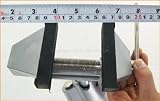 KATSU 3 Inch Aluminum Swivel Base Table Vice - Woodworking Hobby Jewelry Clamp view 7