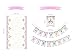 Unicorn Party Supplies Set - Plates, Cups, Napkins, Tableware, Bunting Banner, Table Cover kit - Set of 16 -Cute, Magical, Fantasy decorations for Girls and 1st Birthday by My Greca Party Favors