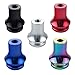 DEWHEL Shift KNOB Boot Retainer/Adapter for Manual Gear Shifter Lever 10X1.25 (Red)