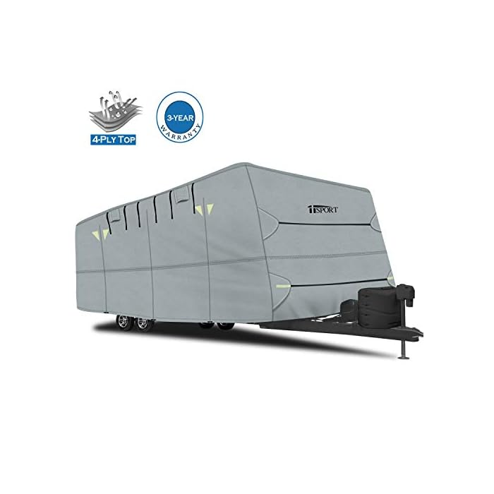 Buy iiSPORT Travel Trailer Covers Fits 24'27'ft RVs Water Repellent