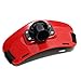 Fvstar Waist Rod Holder Plastic Fishing Rod Holder Adjustable Padded Waist Belts Fighting Boat Fishing Pole Belly Support Gimbal Pad,Red