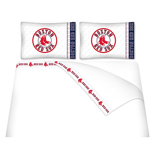 MLB Boston Red Sox Micro Fiber Sheet Set (Full)