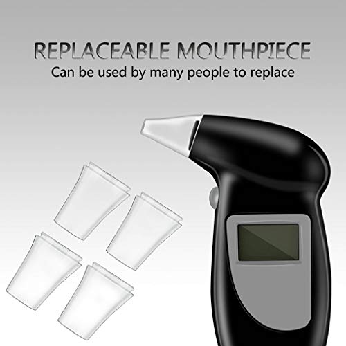 Professional Grade Breath Alcohol Tester Portable Digital Breathalyzer Key Chain Alcohol Detector