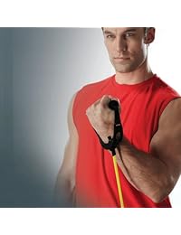 SPRI Xertube Quick Select resistencia banda de ejercicio, asas de cordón par