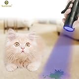 SunGrow Pet Urine & Stain Flashlight - Easily detect & clean urine spots: No more smelly carpets