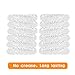 Spiral Hair Ties 12pcs No Crease Elastic Ponytail Holders Hair Ring Phone Cord Traceless Hair Rubber Bands Suitable for All Hair Types Clear 6 Colors,2pcs/Color