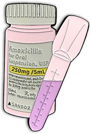 Pink Bubble Gum Medicine Pin