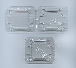 10x Computer CPU Packaging Clamshell Container for