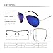Polarized sunglasses for men women,reflective Mirrored Aviator sunglasses UV400