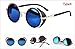 eshion Retro Vintage Fashion Round Arrow Style Metal Frame Sunglasses Eyewear