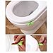 GOOTRADES Leaf Shape Toilet Seat Handle Seat Cover Lifter Avoid Touching (pack of 2) Green