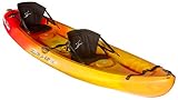 Ocean Kayak Malibu Two Tandem Sit-On-Top Recreational Kayak (Sunrise, 12-Feet)