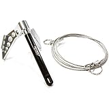 Integy RC Model Hop-ups C26413SILVER Billet Machined Realistic Scale Model Portable Winch Anchor w/Chain 1/10 Size