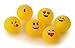 Emoji Universe Beer Pong Balls, Table Tennis Balls, 6-Pack