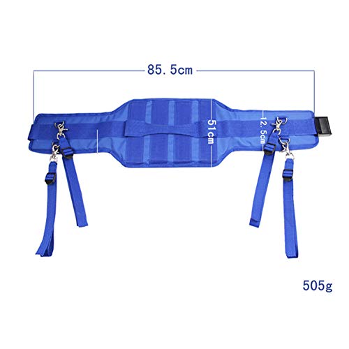 Fedye Canne à Peche Ceinture De Taille Soutien Rembourré Baudrier De Pêche Stand-up Pour La Pêche En Haute Mer Taille Réglable