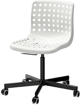 Amazon Com Ikea Swivel Chair White Black 16202 81120 210 Chairs