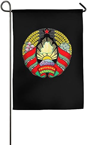 JQKQQKJZL Coat Of Arms Of Belarus Family Garden House Home Demonstration Competition Flag 1827inch