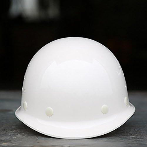 Safety Helmet, Ragdoll50 Construction Site Protective Helmet Hitting Proof Helmets Safety Gear Work Hat(white)