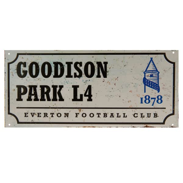 Everton F.C. Retro Blue LED Acrylic Sports Decorative Sign