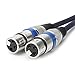 Tisino Dual XLR to RCA Cable, Heavy Duty 2 XLR Female to 2 RCA Male Patch Cord HiFi Stereo Audio Connection Interconnect Lead Wire - 10 ft / 3m