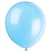 Unique Industries, 5" Latex Balloons, DIY Party Decoration - Pack of 72, Baby Blue primary
