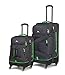 High Sierra Alameda 2Pc Spinner Set, Mercury/Black/Lime, One Size