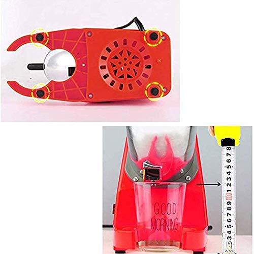 MUBAY Ice Shaver, Ice Crusher, Sand Eismaschine, Gewerbe Elektro-EIS-Crusher Shaver rasierte EIS-Schnee-Kegel-Maschine… – Bild 6