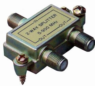 Morris 45032 2 Way Splitters with Ground Block Digital, 5-1000 MHz