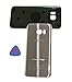 (md0410) Galaxy S7 EDGE OEM SILVER TITATNIUM Rear Back Glass Lens Battery Door Housing Cover + Adhesive Replacement For G935 G935F G935A G935V G935P G935T with adhesive and opening tool