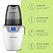 Gourmia Jr. Single Baby Bottle Sterilizer and Warmer, Digital Display, Dishwasher-Safe Removable Parts, JBW150, ETL-Certified