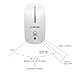 Sensky Motion Sensor Night Light Eye Friendly Front Low Light and Bright Back Light Design Night Lights for Bathroom Hallway (Warm White)