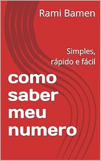 Livro como saber meu numero: Simples, rápido e fácil
