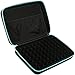 70 Essential Oils Carrying Case for 5ml, 10ml and 15ml Bottles - Hard Shell Exterior Storage Organizer Holds doTerra, Young Living and Endless Others by Soothing Wellness Essentials (Caribbean Blue)