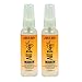 All Day Foot Cleanser Spray Travel Size 2oz Bottles - Shoe Deodorizer and Foot Deodorant - Perfect for Athletes and Everyday Use (2oz - 2pack)