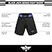 Elite Sports Black Jack Series Fight Shorts - UFC, MMA, BJJ, Muay Thai, WOD, No-Gi, Kickboxing, Boxing Shorts