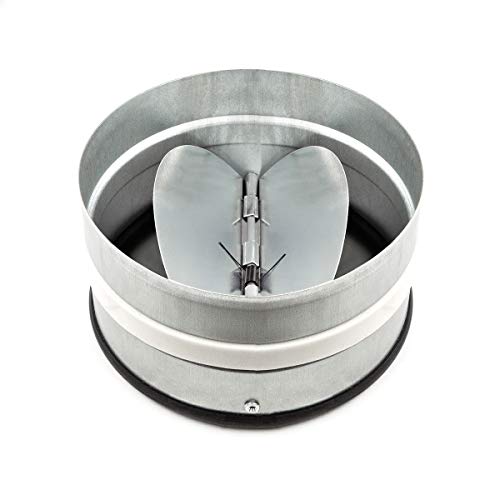 neverest RKI 5" Professional Backdraft Damper Inline Spring Loaded