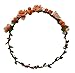 Love Sweety Flower Berries Crown Headband for Wedding Festivals HH7 (Orange)