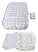 Vercord 8 Pcs Packing Cubes Pods Travel Luggage Suitcase Organizer and Shoes Laundry Bags, Cactus