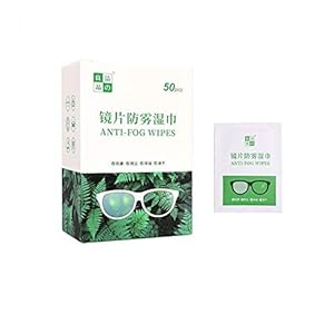 Anti-condensdoeken voor brillen, wegwerp-anti-condensspray voor brillen/brillen/beeldschermen, anti-condens-brillen…